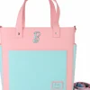 Barbie - Classic Terry Cloth 13" Faux Leather Convertible Tote Bag