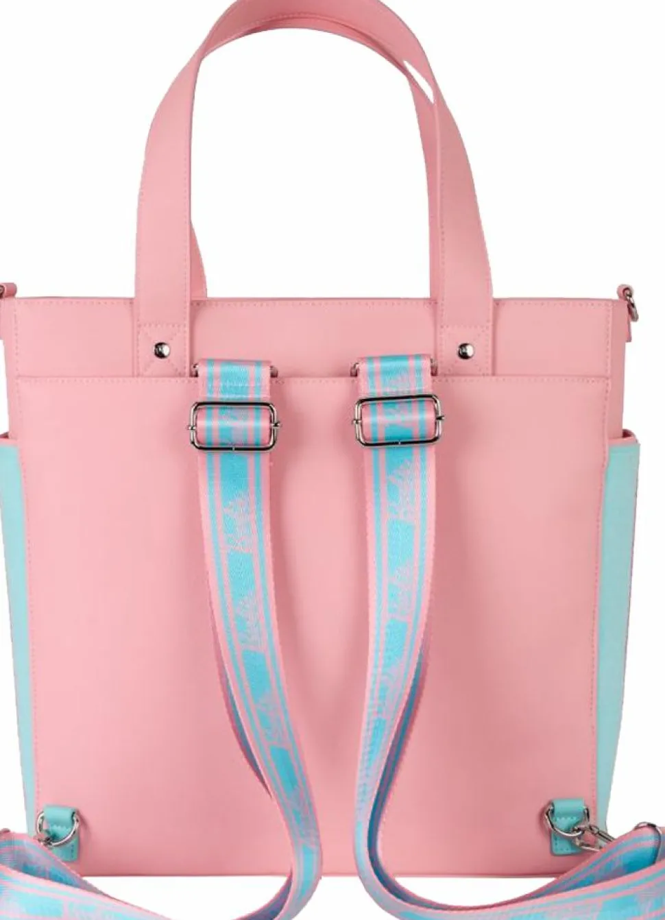 Barbie - Classic Terry Cloth 13" Faux Leather Convertible Tote Bag