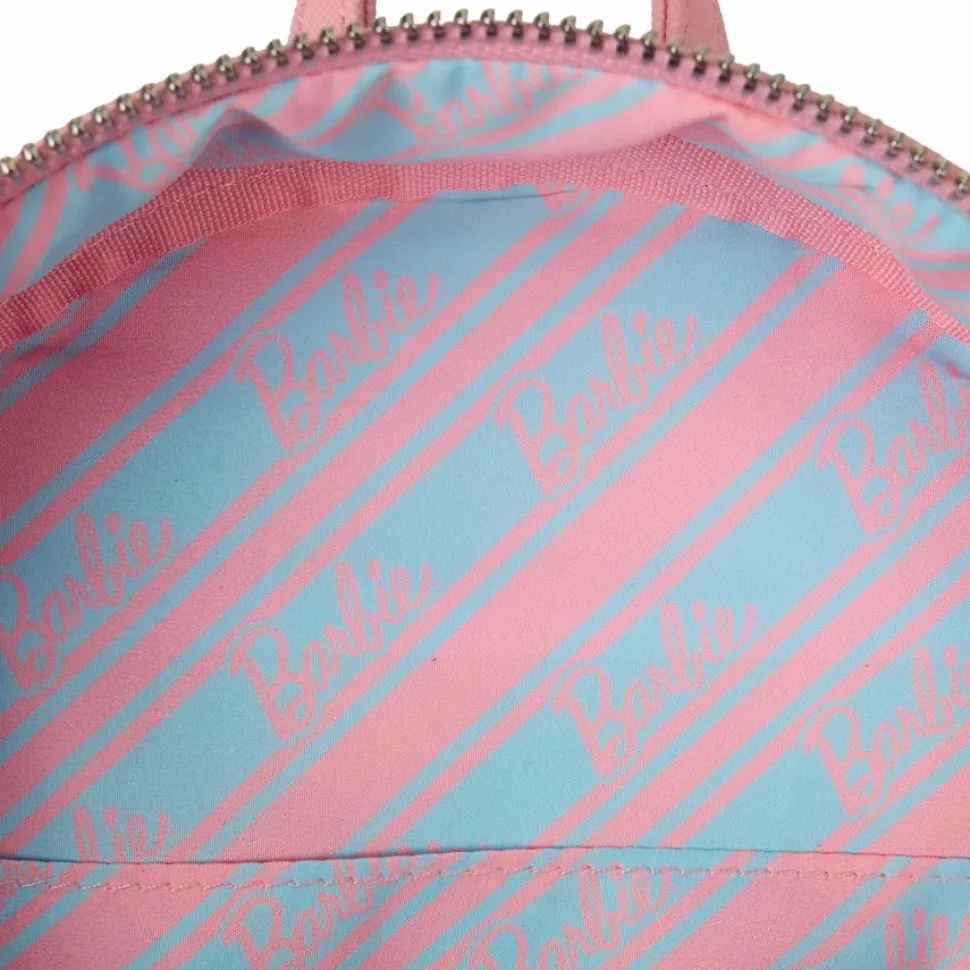Barbie - Classic Terry Cloth 10" Faux Leather Mini Backpack