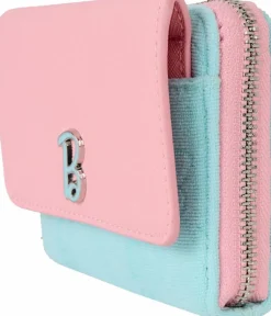 Barbie - Classic Terry Cloth 4" Faux Leather Zip-Around Wallet