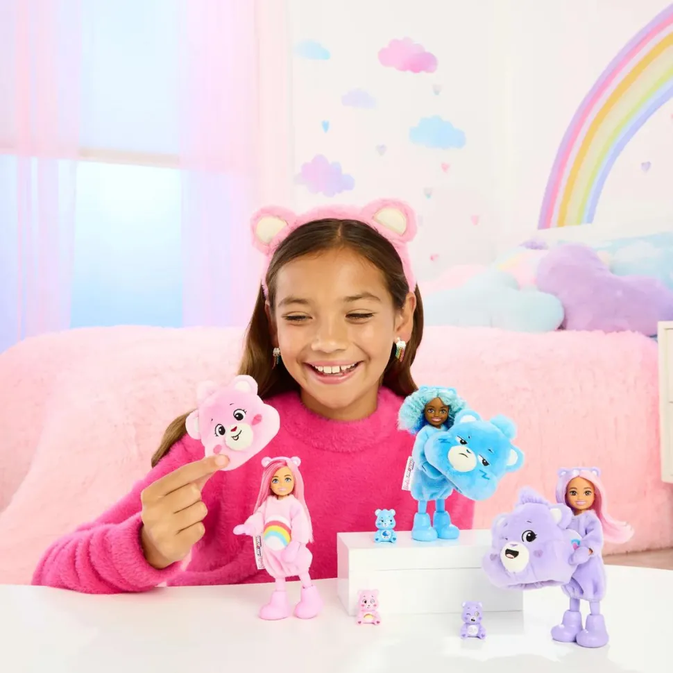 Barbie - Cutie Reveal Care Bears Chelsea Surprise Doll Blind Box (Single Unit)