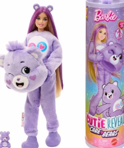 Barbie - Cutie Reveal Care Bears Share Bear Doll (Series 1)