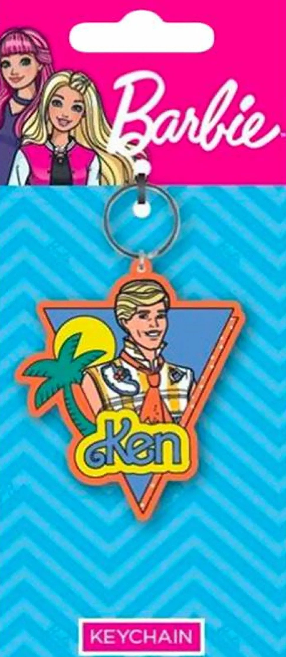 Barbie - Ken Retro Rubber Keychain