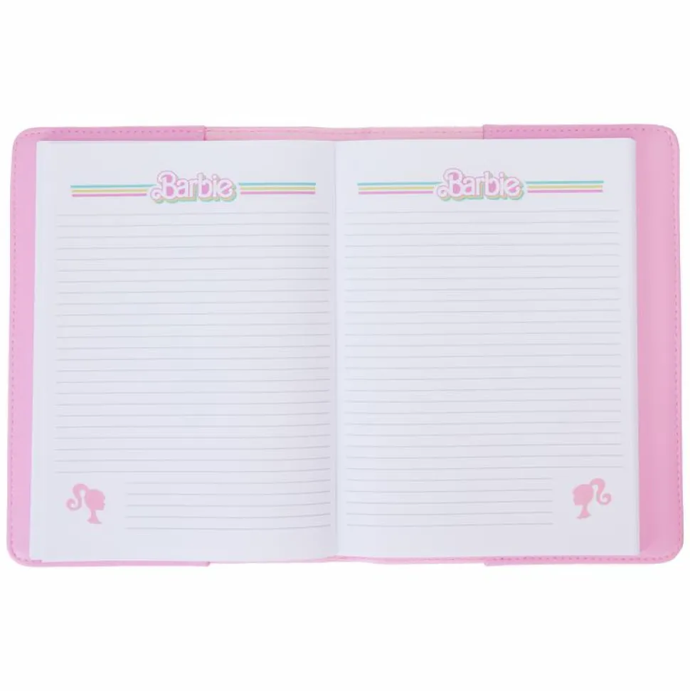 Barbie - 65th Anniversary Doll Box Triple Lenticular 8" Faux Leather Journal