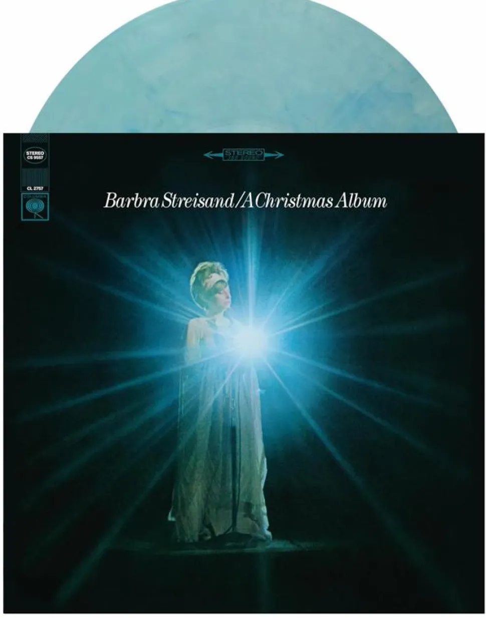 Barbra Streisand - A Christmas Album LP Vinyl Record (Turquoise Marble Coloured Vinyl)