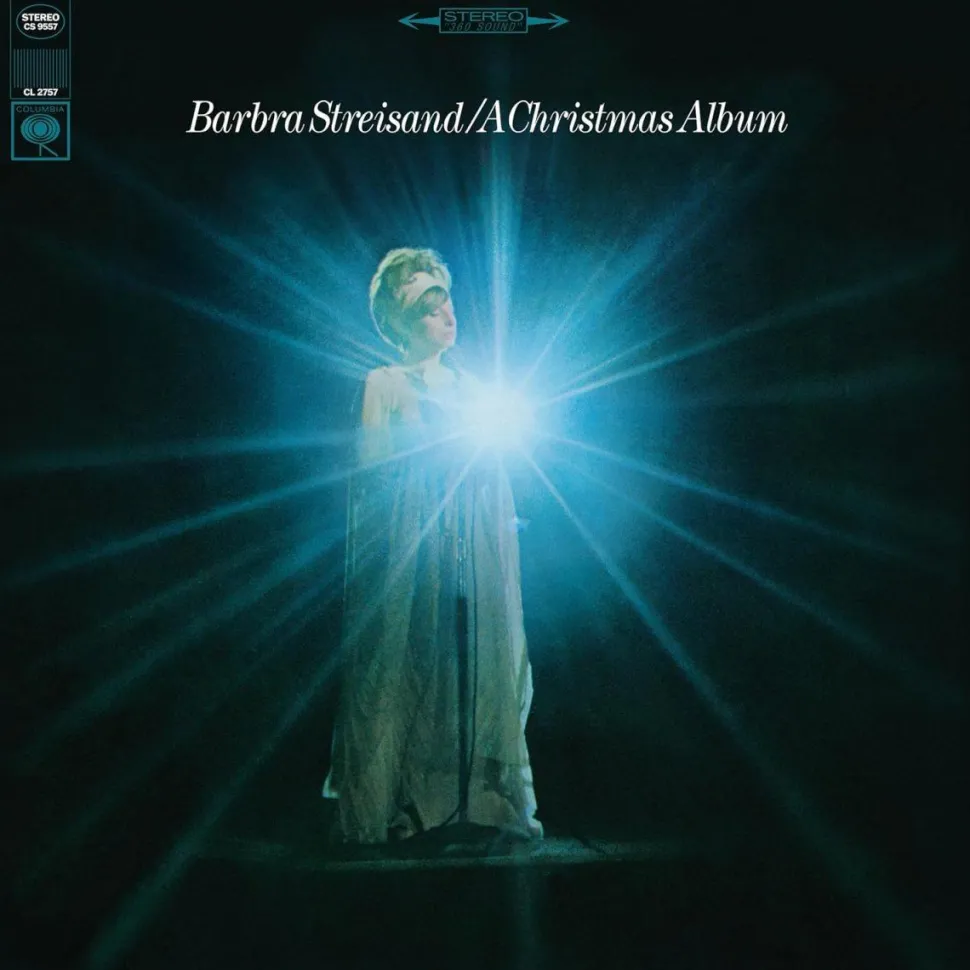 Barbra Streisand - A Christmas Album LP Vinyl Record (Turquoise Marble Coloured Vinyl)