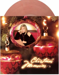 Barbra Streisand - Christmas Memories LP Vinyl Record (Hazy Red Coloured Vinyl)