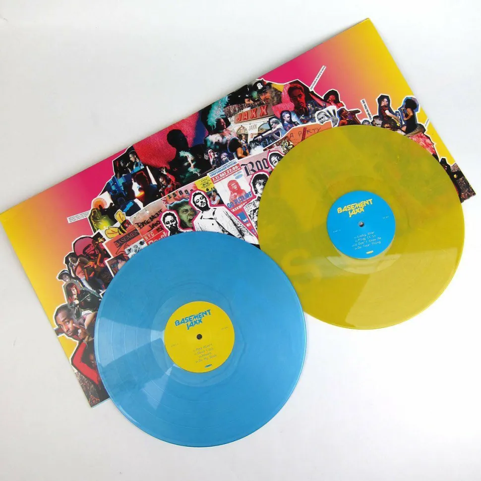 Basement Jaxx - The Singles 2xLP Vinyl Record