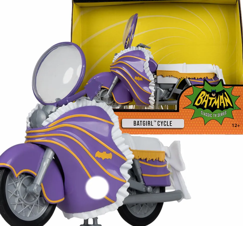 Batman (1966) - Batgirl Cycle DC Retro 6" Scale Action Figure Vehicle