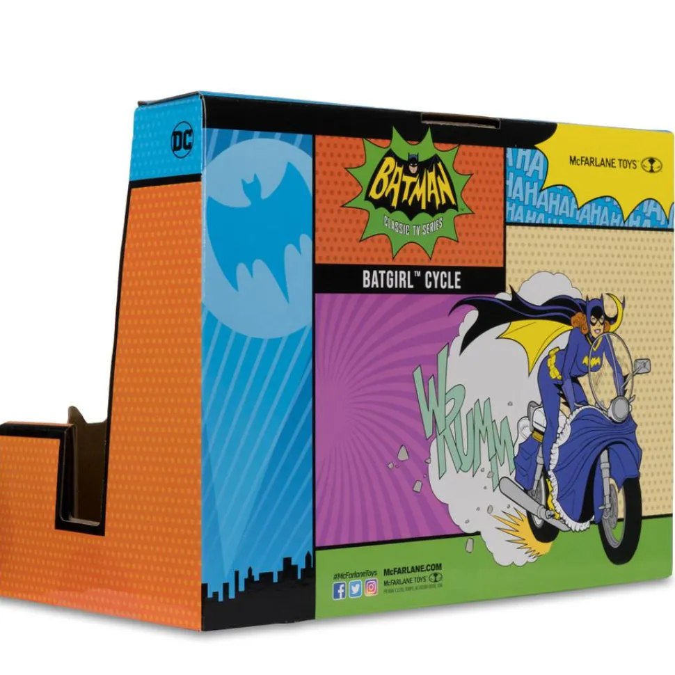 Batman (1966) - Batgirl Cycle DC Retro 6" Scale Action Figure Vehicle