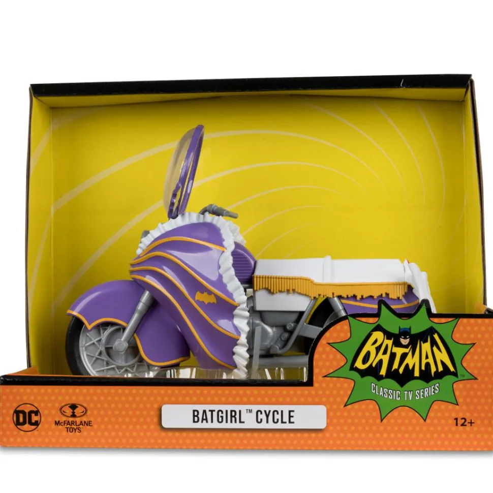 Batman (1966) - Batgirl Cycle DC Retro 6" Scale Action Figure Vehicle