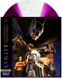 Batman (1989) - Batman '89 Graphic Novel & Original Motion Picture Score by Danny Elfman LP Vinyl Record Box Set (Batwing Coloured Vinyl)