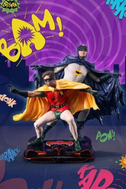 Batman (1966) - Batman & Robin 1/8th Scale PVC Diorama Statue