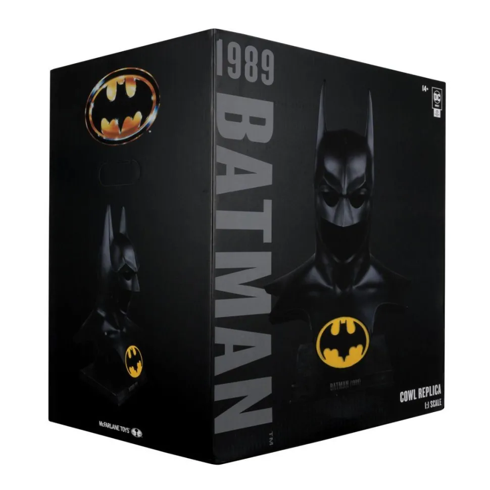 Batman (1989) - Batman Cowl 1:1 Scale Life-Size Prop Replica