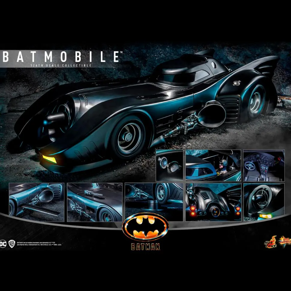 Batman (1989) - Batmobile 1/6th Scale Hot Toys Replica