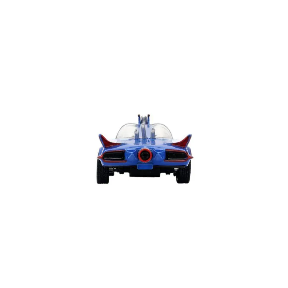 Batman (1966) - Classic TV Series Batmobile (Blue Variant) Hollywood Rides 1/32 Scale Die-Cast Vehicle Replica
