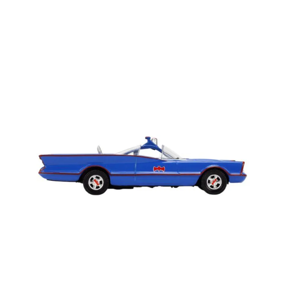 Batman (1966) - Classic TV Series Batmobile (Blue Variant) Hollywood Rides 1/32 Scale Die-Cast Vehicle Replica