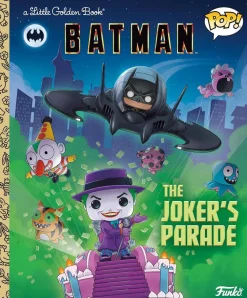 Batman (1989) - The Joker's Parade Little Golden Book Hardcover Book
