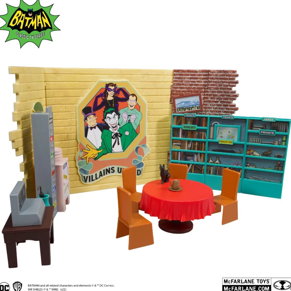 Batman (1966) - Villain’s Lair DC Retro 6” Scale Action Figure Playset