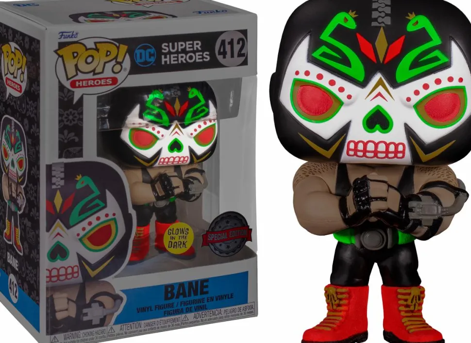 Batman - Bane Dia de los Muertos Glow in the Dark Pop! Vinyl Figure