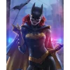 Batman - Batgirl Fine Art Print by Jeehyung Lee