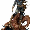 Batman - Batgirl With Clayface Premium Format Statue