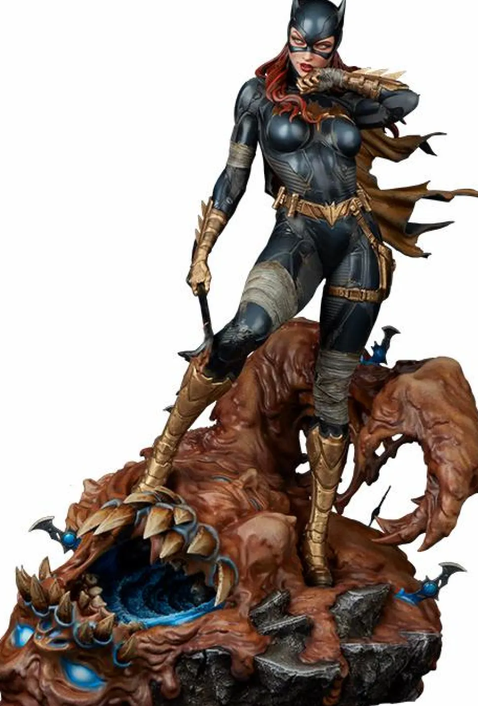 Batman - Batgirl With Clayface Premium Format Statue