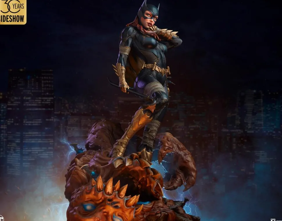 Batman - Batgirl With Clayface Premium Format Statue