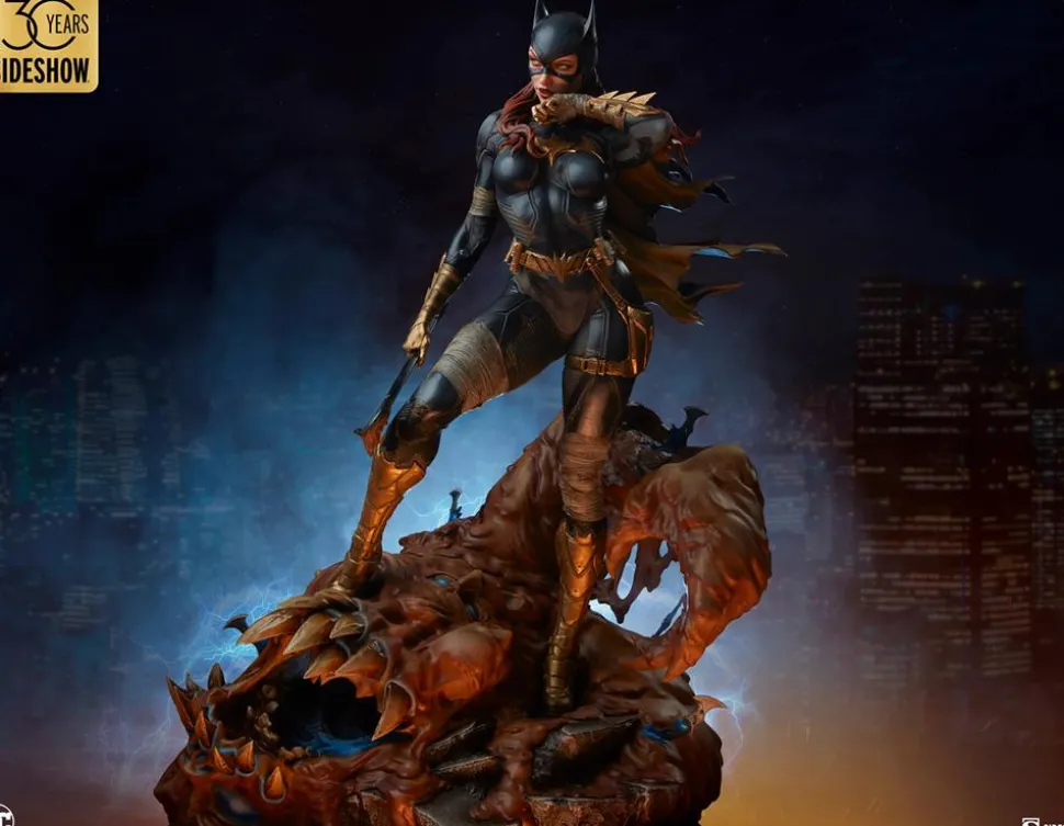 Batman - Batgirl With Clayface Premium Format Statue