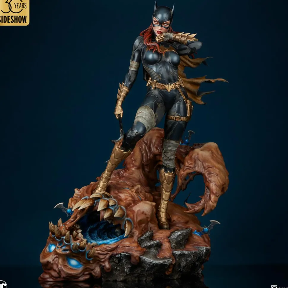 Batman - Batgirl With Clayface Premium Format Statue