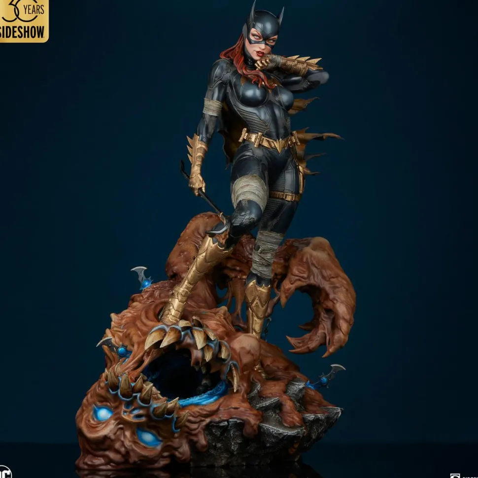 Batman - Batgirl With Clayface Premium Format Statue