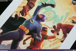 Batman - Batman & Robin: The Dynamic Duo! Premium Art Print by Jon Foster