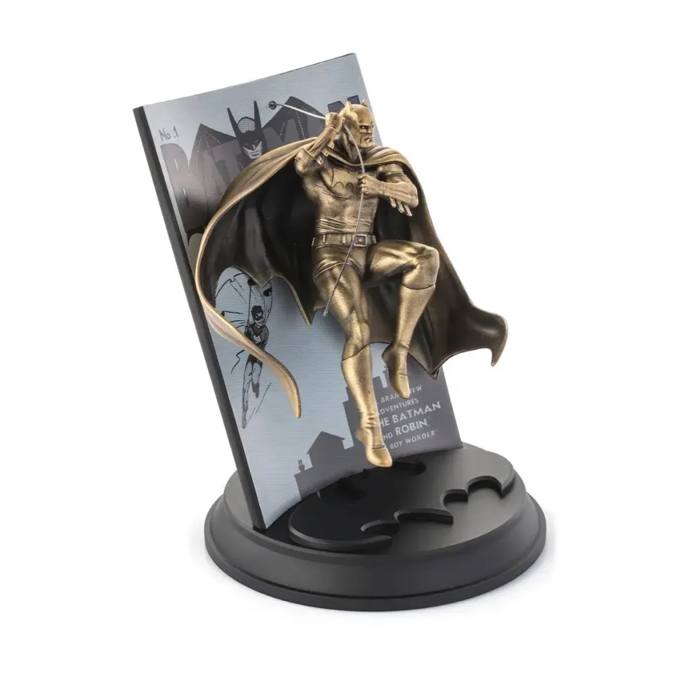 Batman - Batman (Batman Vol. 1 #1) Limited Edition 8.5" Gilt Pewter Statue