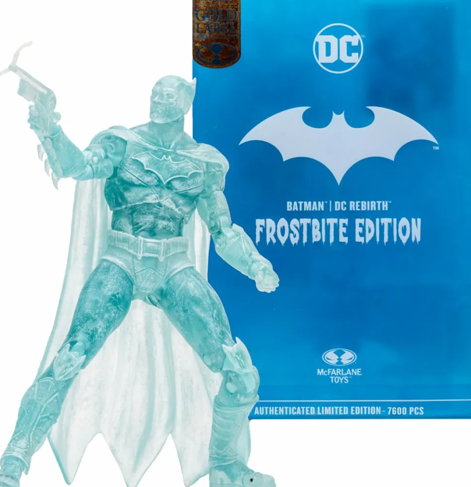 Batman - Batman (DC Rebirth) Frostbite Edition DC Multiverse Gold Label 7" Scale Action Figure