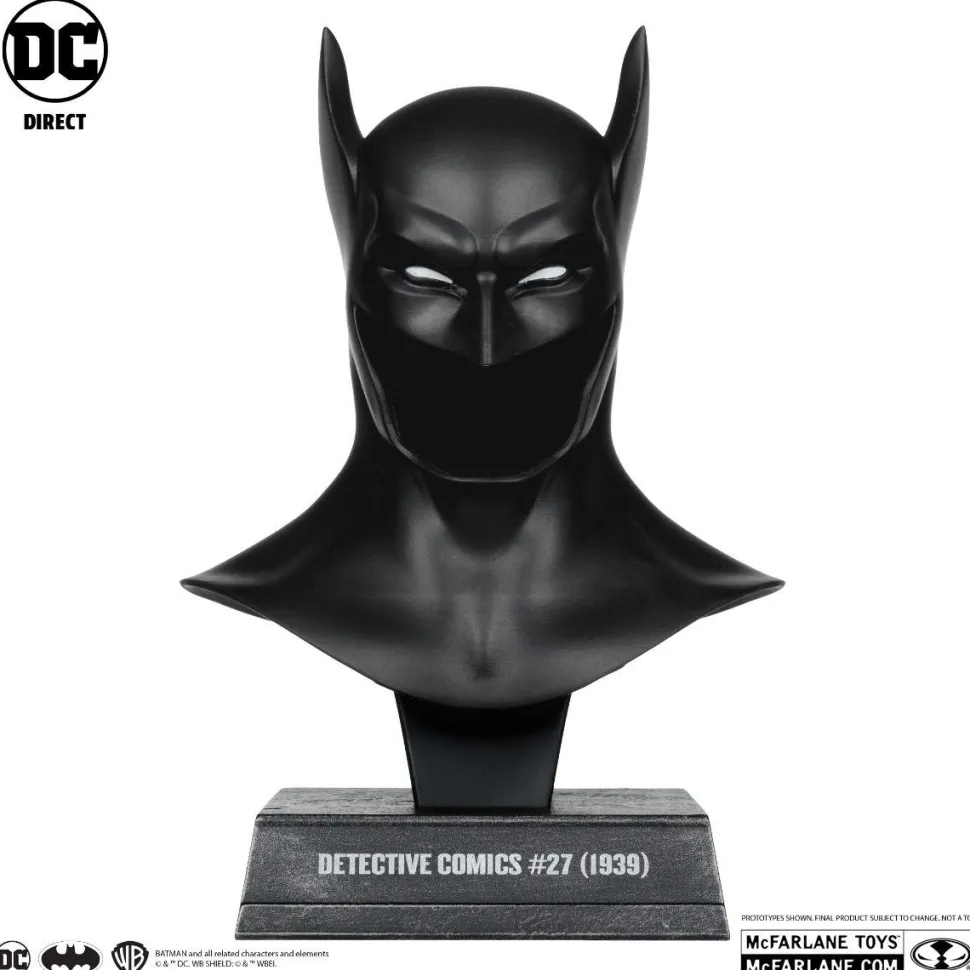 Batman - Batman Detective Comics #27 (1939) 1st Appearance Cowl 1/3rd Scale Replica PVC Statue