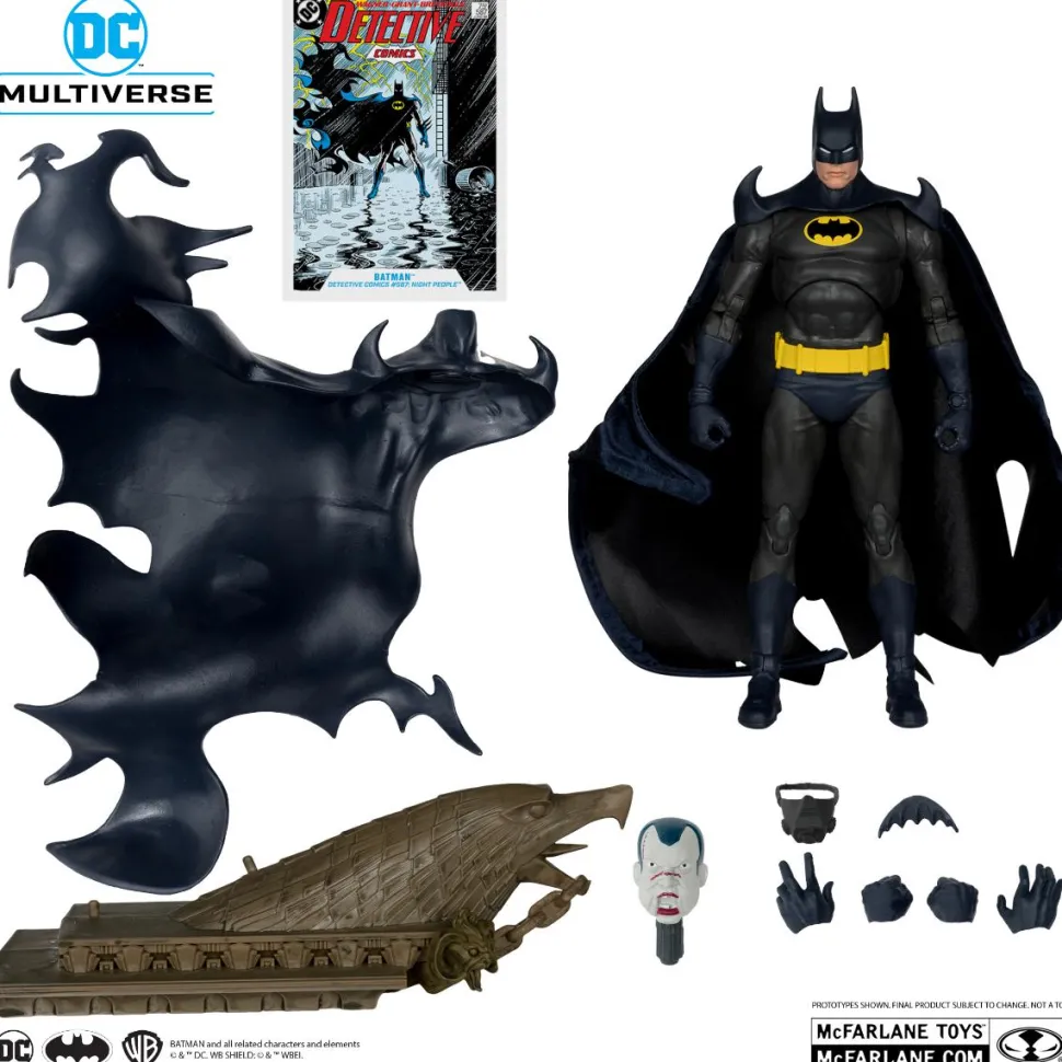 Batman - Batman (Detective Comics #587 Night People) DC Multiverse Gold Label 7" Scale Action Figure