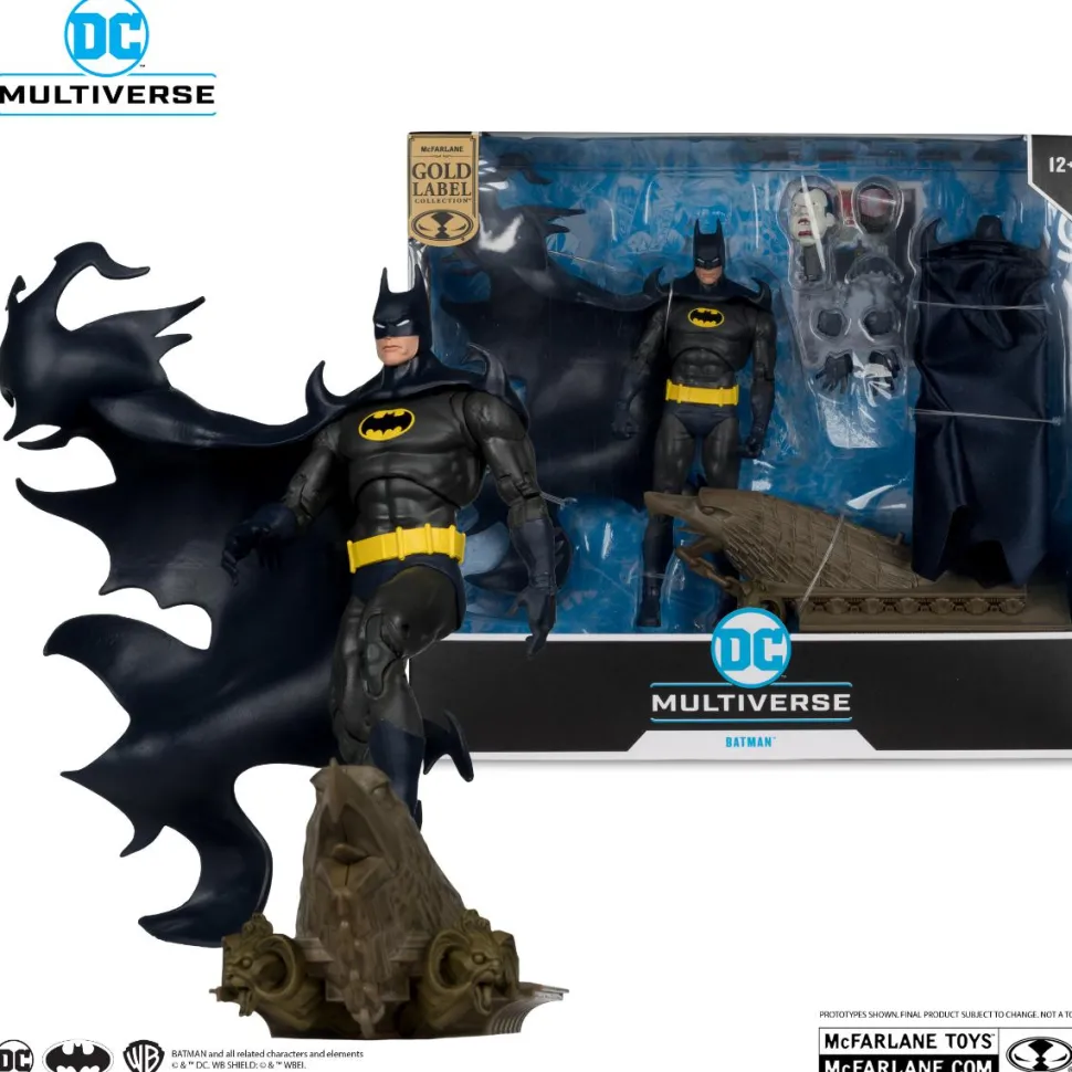 Batman - Batman (Detective Comics #587 Night People) DC Multiverse Gold Label 7" Scale Action Figure