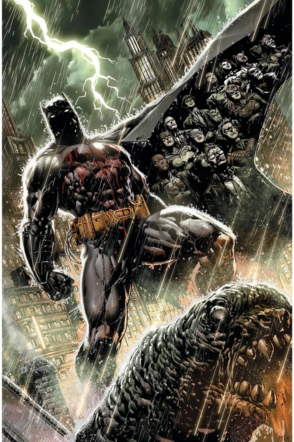 Batman - Batman Eternal #1 Fine Art Print by Jason Fabok