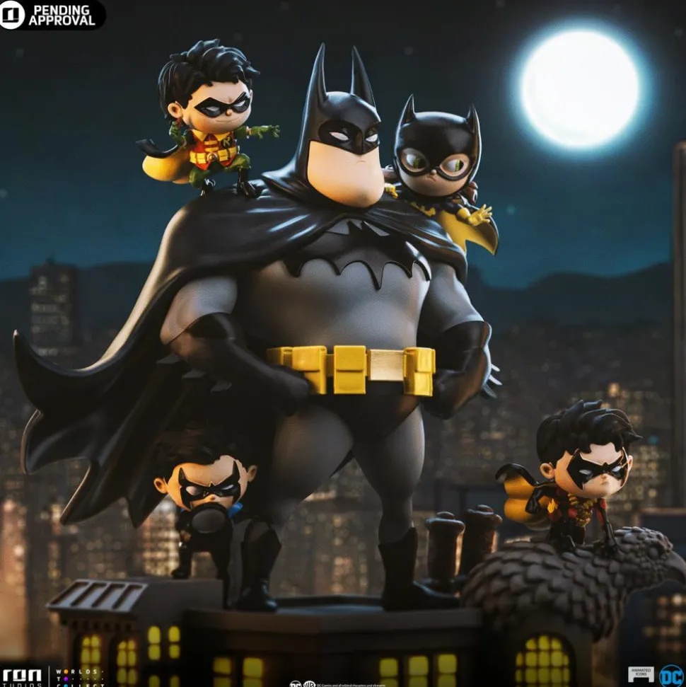 Batman - Batman Family Icons Animated Deluxe 1/10th Scale Statue