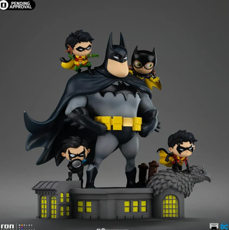 Batman - Batman Family Icons Animated Deluxe 1/10th Scale Statue