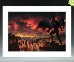 Batman - Batman Gotham City Nightmare Premium Art Print by Fabian Schlaga