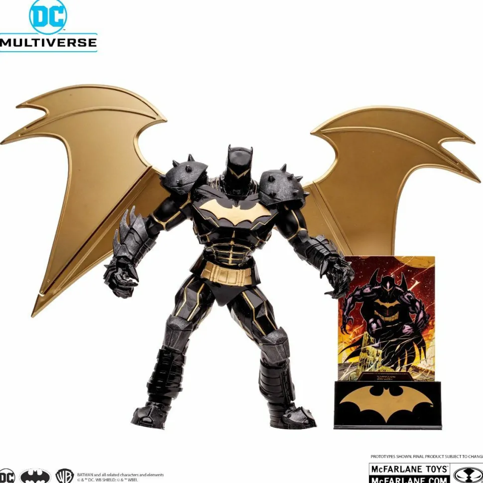 Batman - Batman Hellbat Knightmare Edition DC Multiverse Gold Label 7" Scale Action Figure