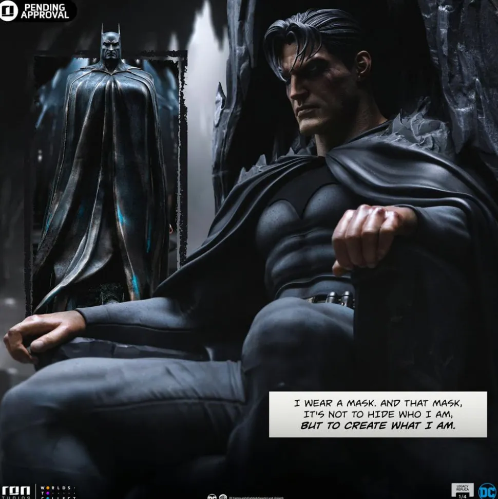 Batman - Batman Identity Legacy Replica 1/4 Scale Statue