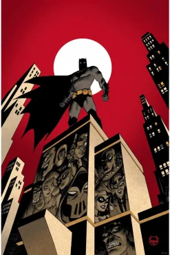 Batman - Batman: The Adventures Continue Fine Art Print by Dave Johnson