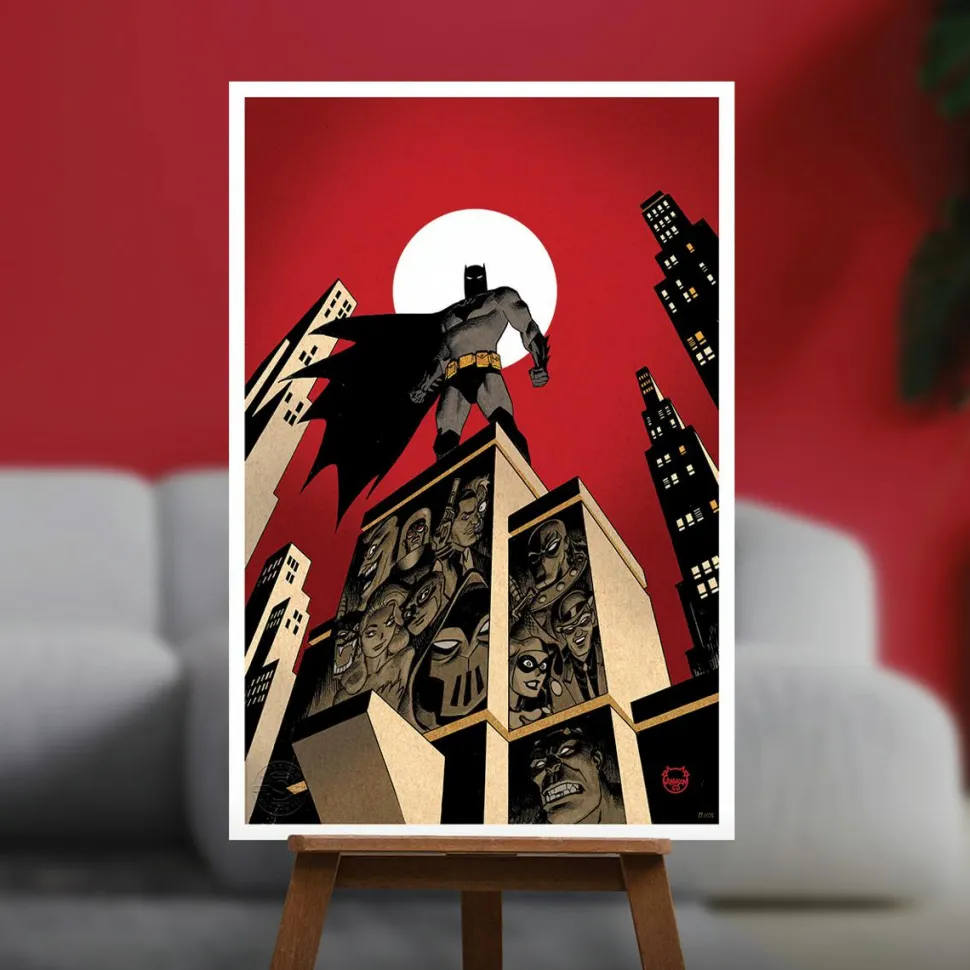 Batman - Batman: The Adventures Continue Fine Art Print by Dave Johnson