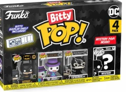Batman - Batman, The Joker, Catwoman & Mystery Series 01 Bitty Pop! Vinyl Figure 4-Pack