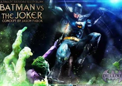 Batman - Batman vs The Joker Deluxe 1/3 Scale Statue