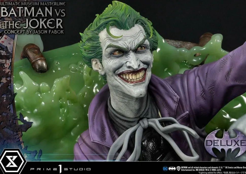 Batman - Batman vs The Joker Deluxe 1/3 Scale Statue