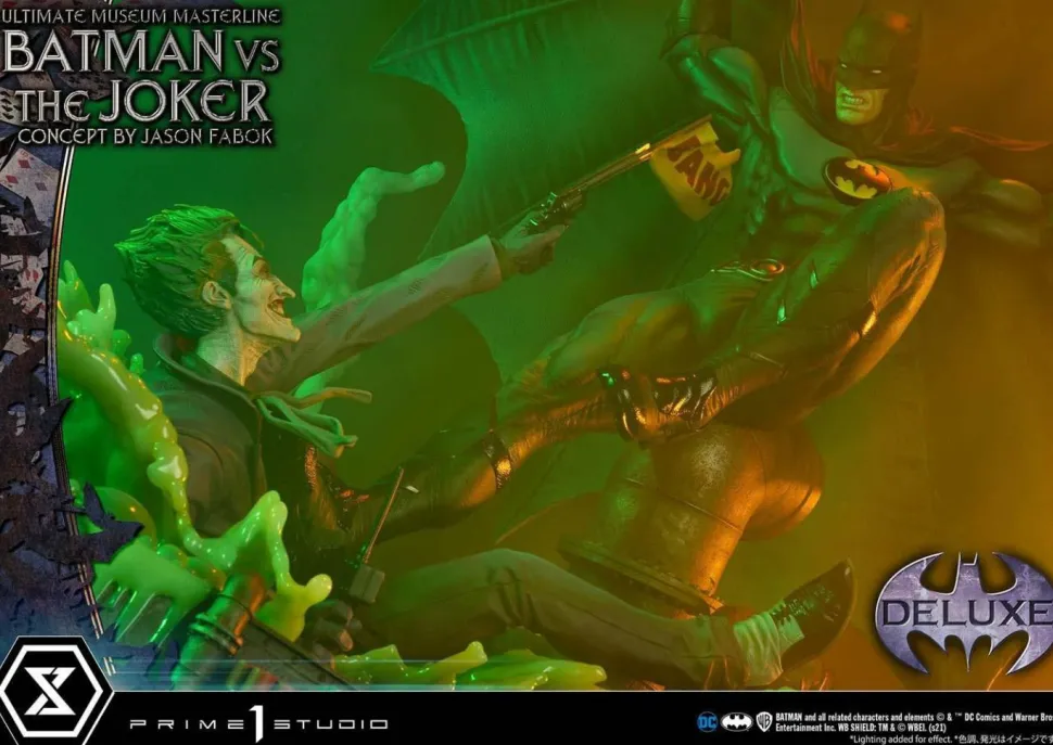 Batman - Batman vs The Joker Deluxe 1/3 Scale Statue