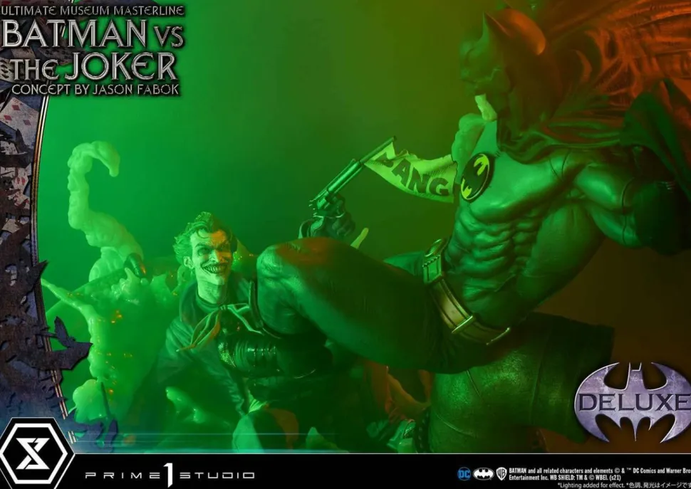 Batman - Batman vs The Joker Deluxe 1/3 Scale Statue